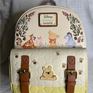 Loungefly Winnie the Pooh Floral Backpack